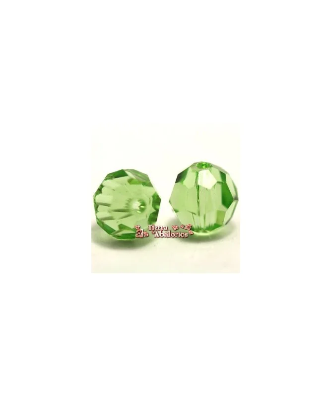 Bola Facetada Swarovski 4mm Peridot