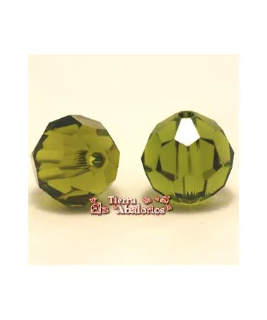 Bola Facetada Swarovski 4mm Olivine Bola Facetada Swarovski 4mm Olivine