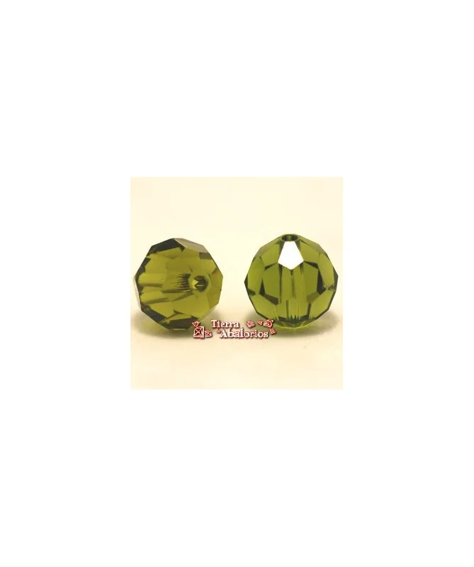 Bola Facetada Swarovski 4mm Olivine