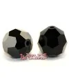 Bola Facetada Swarovski 4mm Jet Hematite 2x