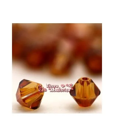 Tupi Swarovski 3mm - Cristal Cooper