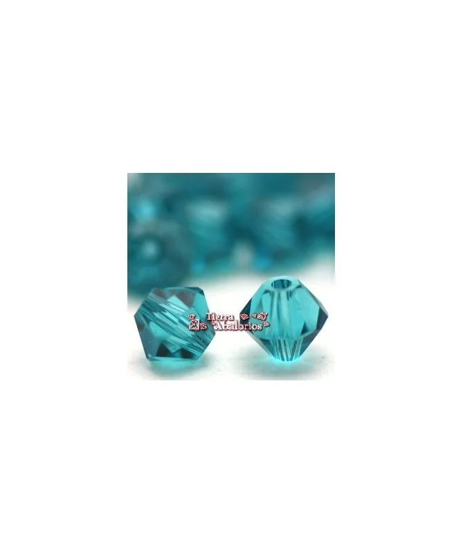 Tupi Swarovski 3mm - Blue Zircon