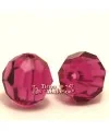 Bola Facetada Swarovski 8mm, Fucsia