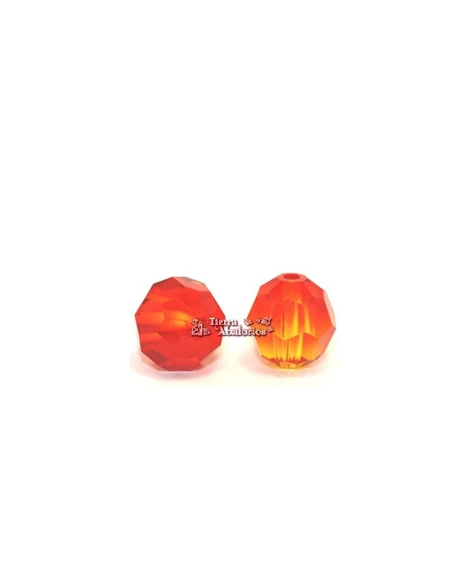 Bola Facetada Swarovski 8mm, Fireopal