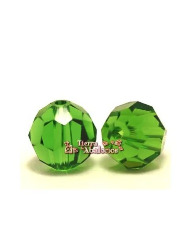Bola Facetada Swarovski 8mm, Fern Green
