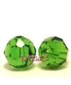 Bola Facetada Swarovski 8mm, Fern Green