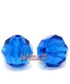 Bola Facetada Swarovski 8mm, Capri Blue