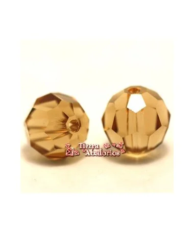 Bola Facetada Swarovski 6mm, Light Colorado Topaz Bola Facetada Swarovski 6mm, Light Colorado Topaz