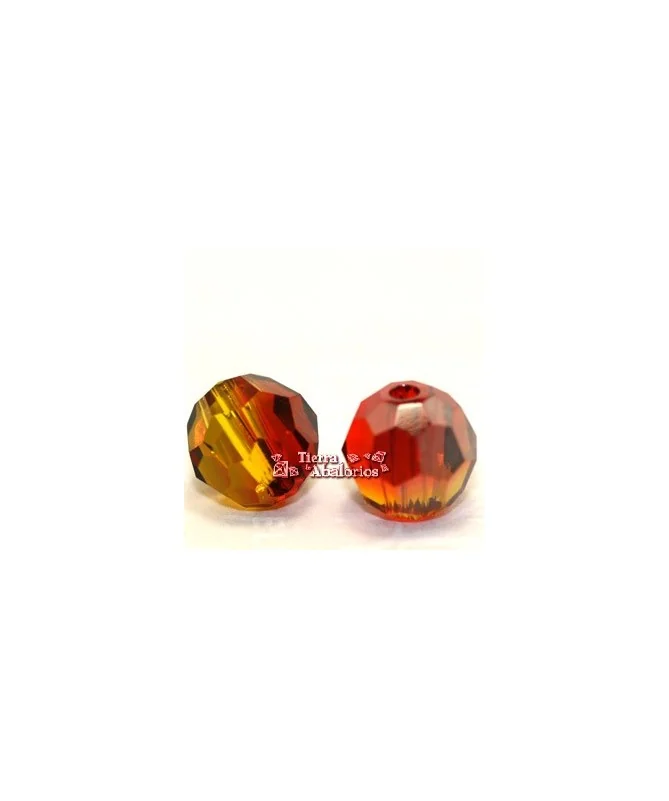 Bola Facetada Swarovski 6mm, Fireopal Satin