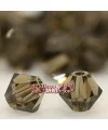 Tupi Swarovski 4mm, Smoky Quartz