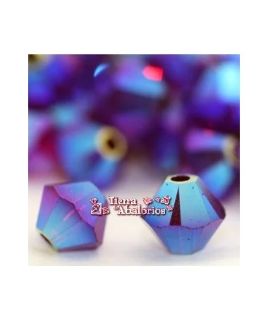 Tupi Swarovski 4mm, Siam AB2X Tupi Swarovski 4mm, Siam AB2X