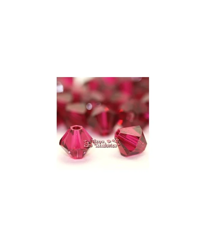 Tupi Swarovski 4mm, Ruby