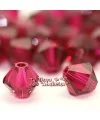 Tupi Swarovski 4mm, Ruby