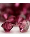 Tupi Swarovski 4mm, Rose Satin