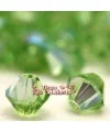 Tupi Swarovski 4mm, Peridot AB