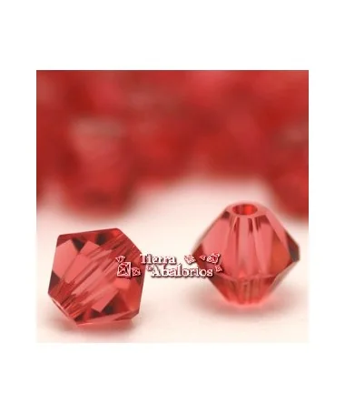 Tupi Swarovski 4mm, Padparadscha