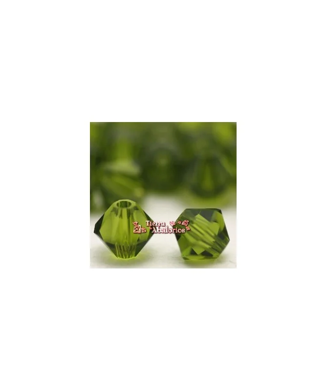 Tupi Swarovski 4mm, Olivine