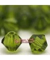 Tupi Swarovski 4mm, Olivine