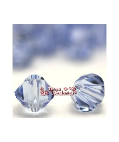 Tupi Swarovski 4mm, Light Sapphire