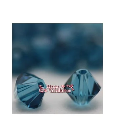 Tupi Swarovski 4mm, Indicolite Tupi Swarovski 4mm, Indicolite