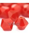 Tupi Swarovski 4mm, Dark Red Coral