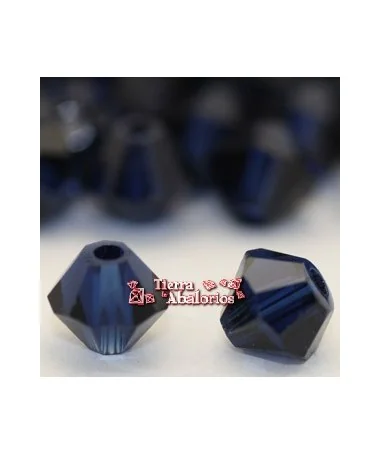 Tupi Swarovski 4mm, Dark Indigo