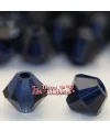 Tupi Swarovski 4mm, Dark Indigo