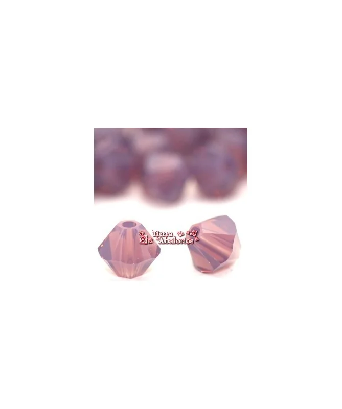 Tupi Swarovski 4mm, Cyclamen Opal