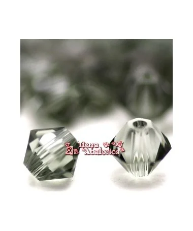 Tupi Swarovski 4mm, Black Diamond