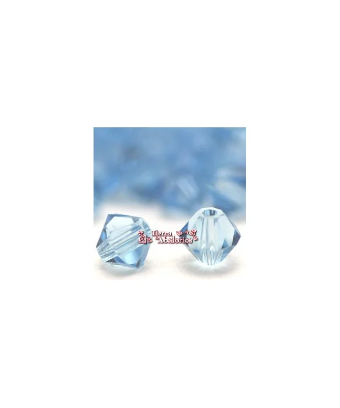 Tupi Swarovski 4mm, Aquamarine