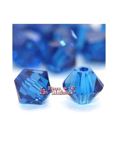 Tupi Swarovski 3mm - Capri Blue
