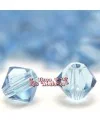 Tupi Swarovski 3mm - Aquamarine