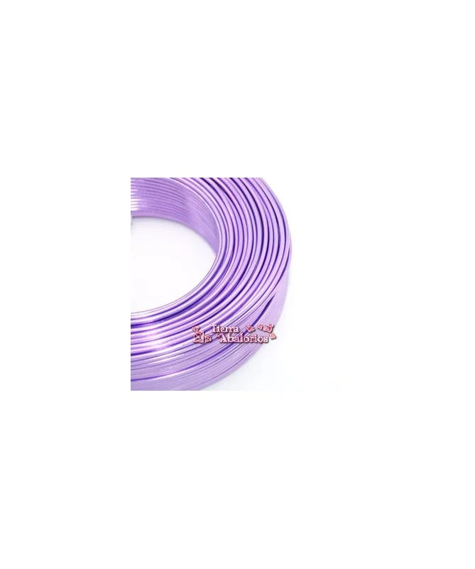 Hilo de Aluminio Moldeable 2mm, Violeta Hilo de Aluminio Moldeable 2mm, Violeta