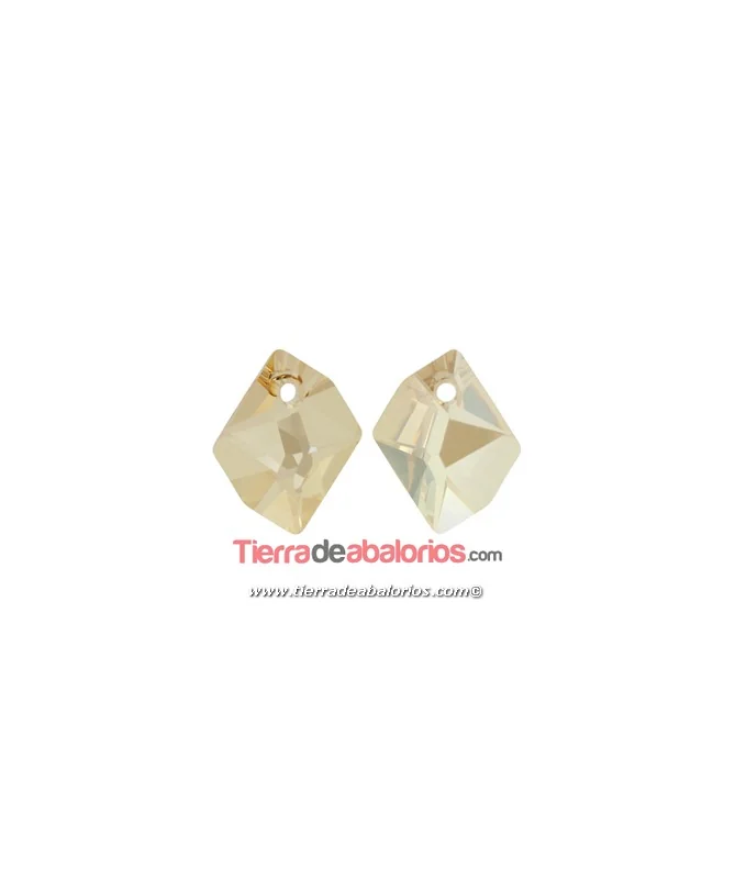 Swarovski Cosmic Pendant 20mm, Golden Shadow