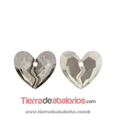 Swarovski Pendant Forever 1 Heart 36mm, Cristal Satin Swarovski Pendant Forever 1 Heart 36mm, Cristal Satin