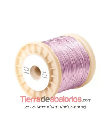 Hilo de Aluminio Moldeable 1,5mm, Rosa Claro (100 metros) Hilo de Aluminio Moldeable 1,5mm, Rosa Claro