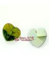 Corazon Swarovski 10,3x10mm Olivine AB