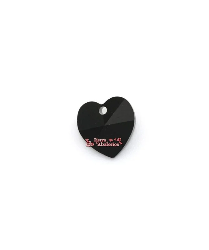 Corazon Swarovski 10,3x10mm Jet