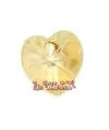 Corazon Swarovski 10,3x10mm Golden Shadow