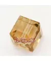 Cubo Swarovski 8mm, Light Colorado Topaz