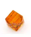 Cubo Swarovski 6mm, Topaz