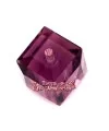 Cubo Swarovski 4mm, Amatista