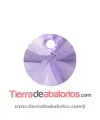 Disco Colgante Swarovski 6mm, Violet
