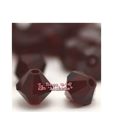 Tupi Swarovski 6mm - Siam Tupi Swarovski 6mm - Siam