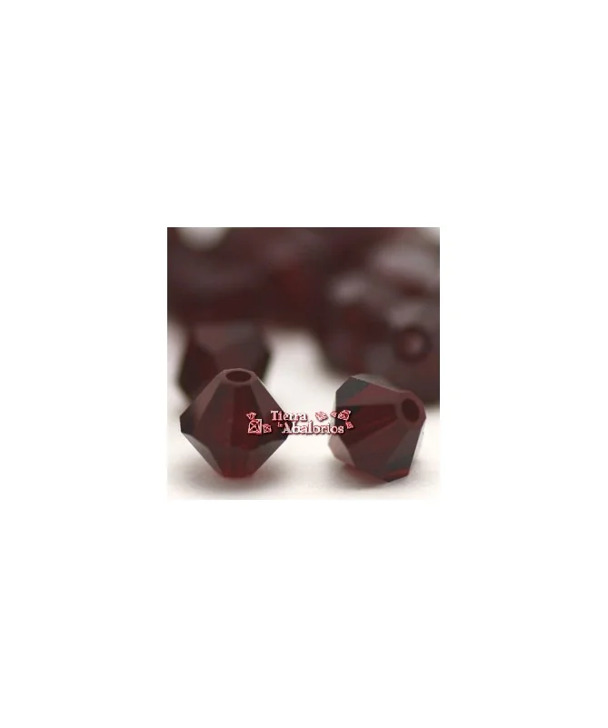 Tupi Swarovski 6mm - Siam Tupi Swarovski 6mm - Siam