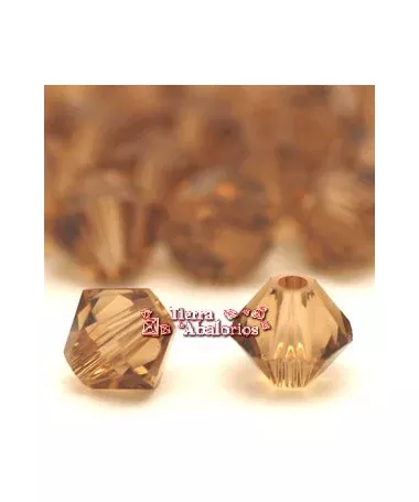 Tupi Swarovski 6mm - Light Smoked Topaz Tupi Swarovski 6mm - Light Smoked Topaz