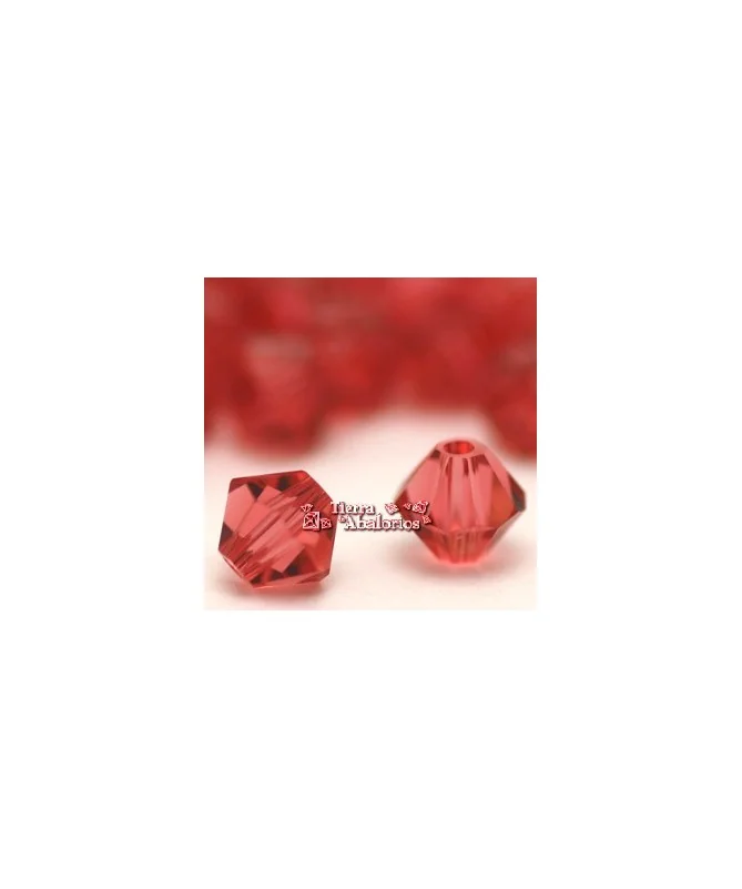 Tupi Swarovski 6mm - Indian Red