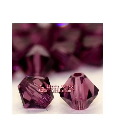 Tupi Swarovski 6mm - Amatista Tupi Swarovski 6mm - Amatista