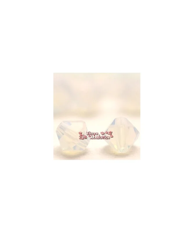 Tupi Swarovski 5mm - White Opal