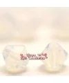 Tupi Swarovski 5mm - White Opal